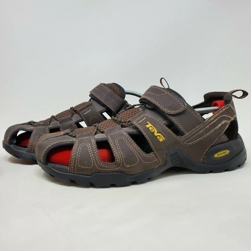 Teva Men's M Forebay Sandals Coffee Brown 1001116 Size 11